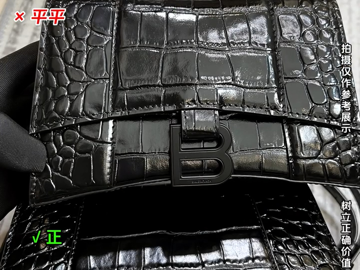 balenciaga巴黎世家hourglass女士小号沙漏包真假测评