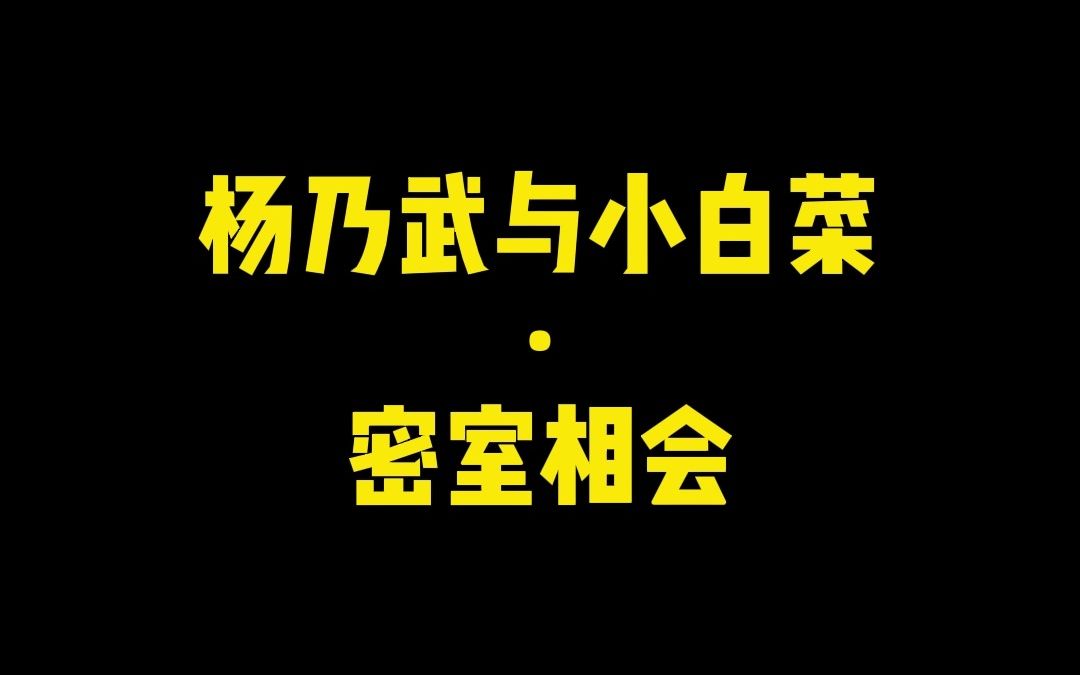 [图]越剧《杨乃武与小白菜·密室相会》王志萍 茅威涛