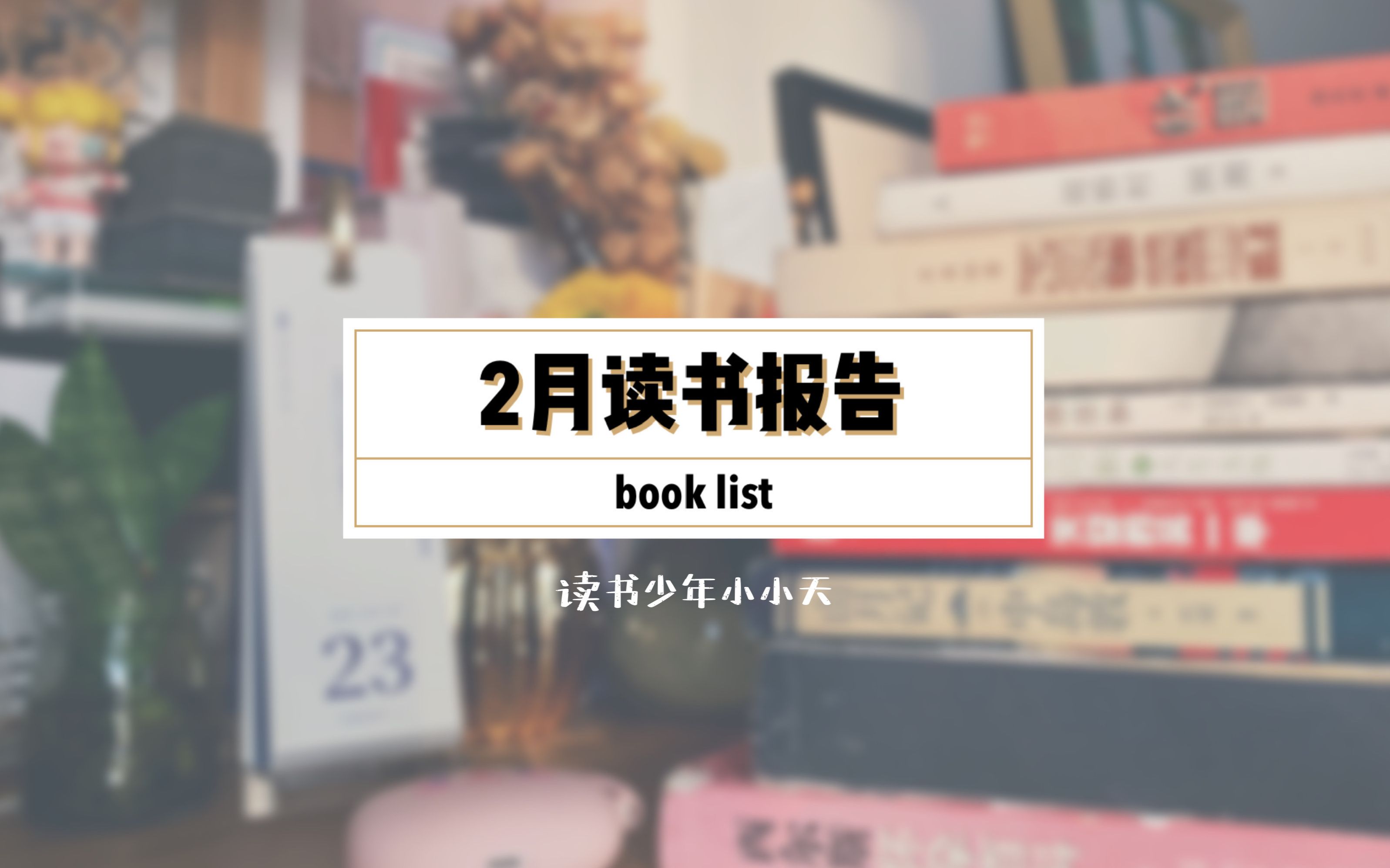 2月读书报告12本|丰富充实的2月读书~哔哩哔哩bilibili