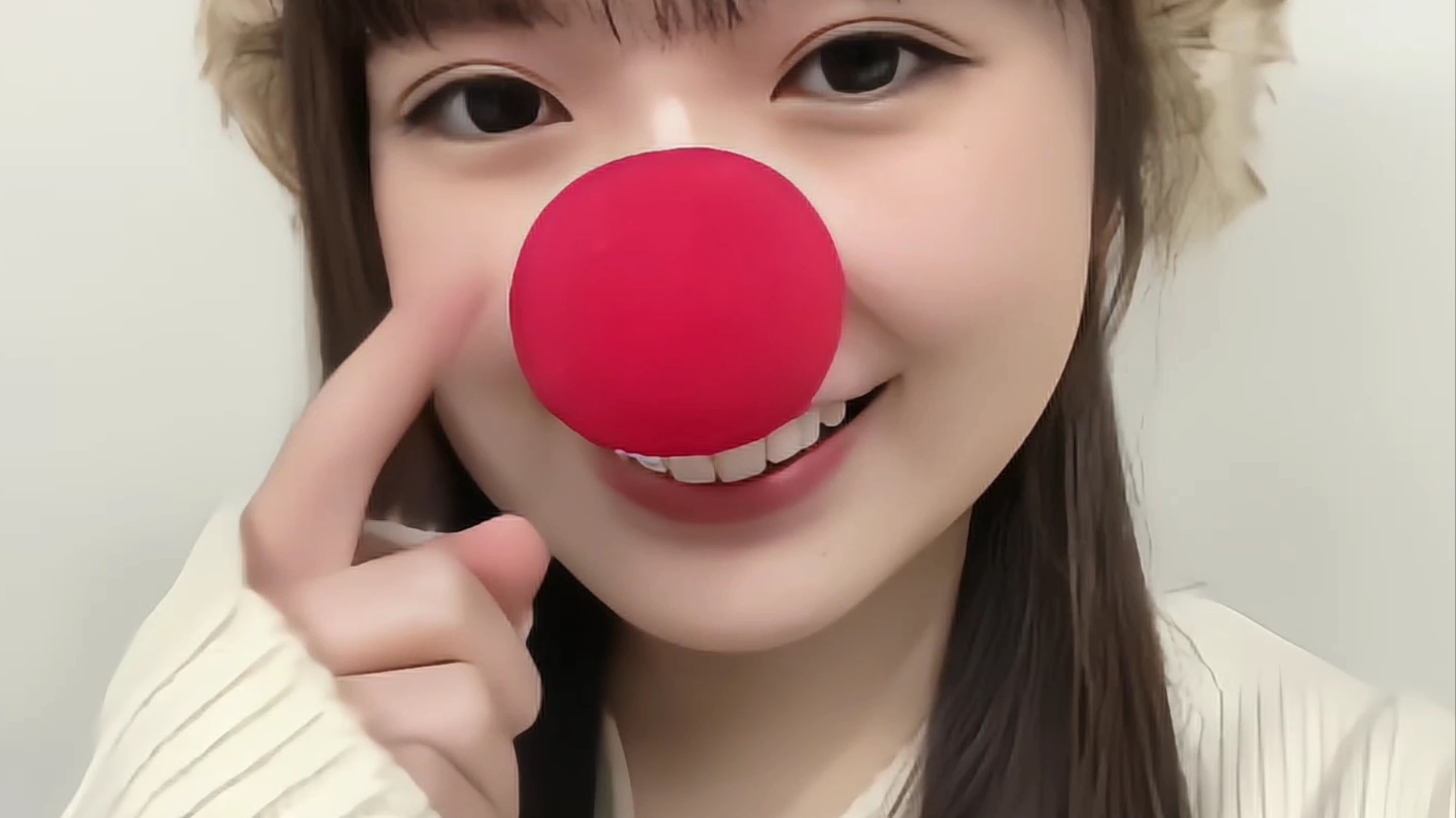 红鼻子圣诞美少女aya,祝你圣诞节快乐