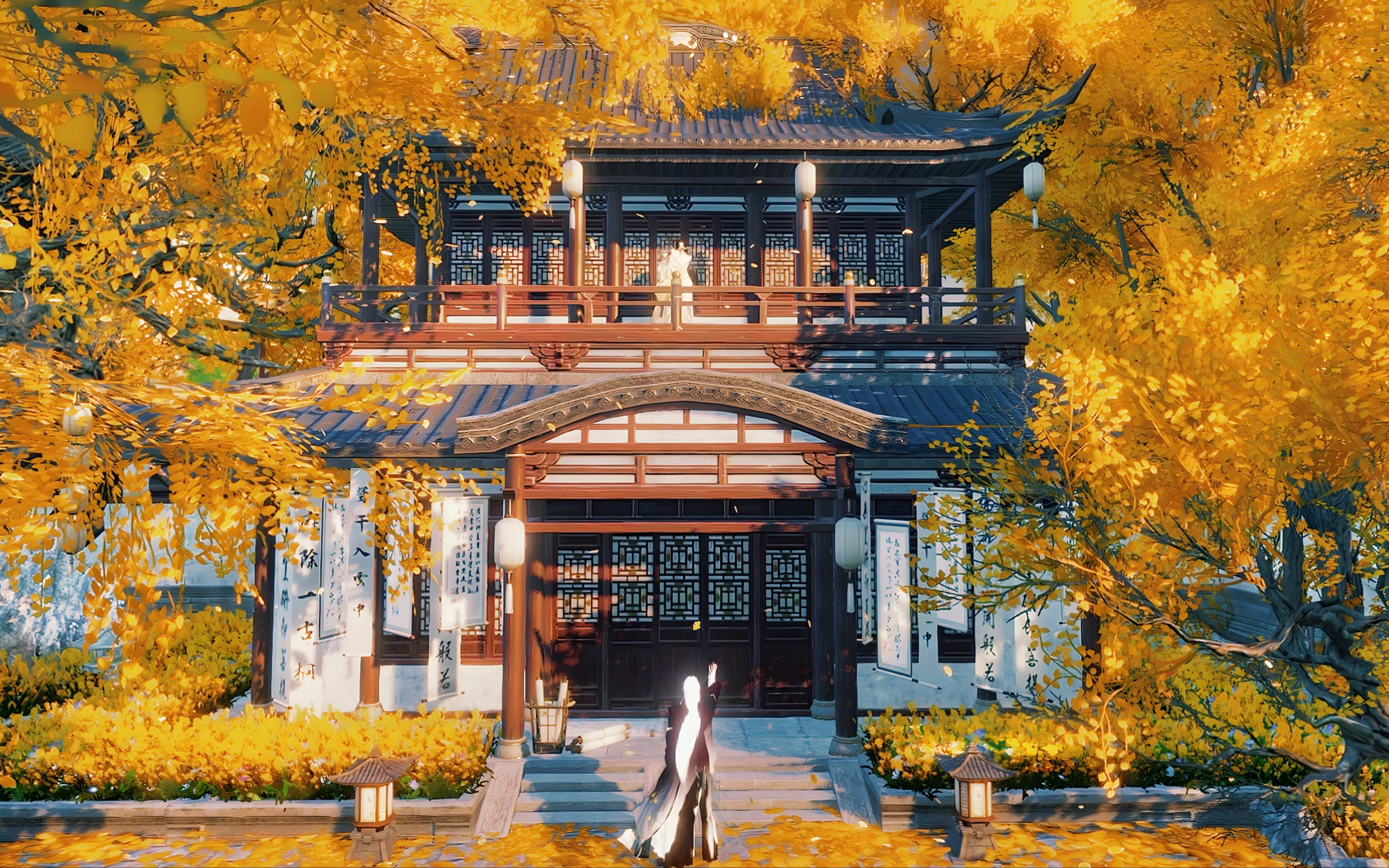 【逆水寒手游拍照】我的心里有座铜雀楼