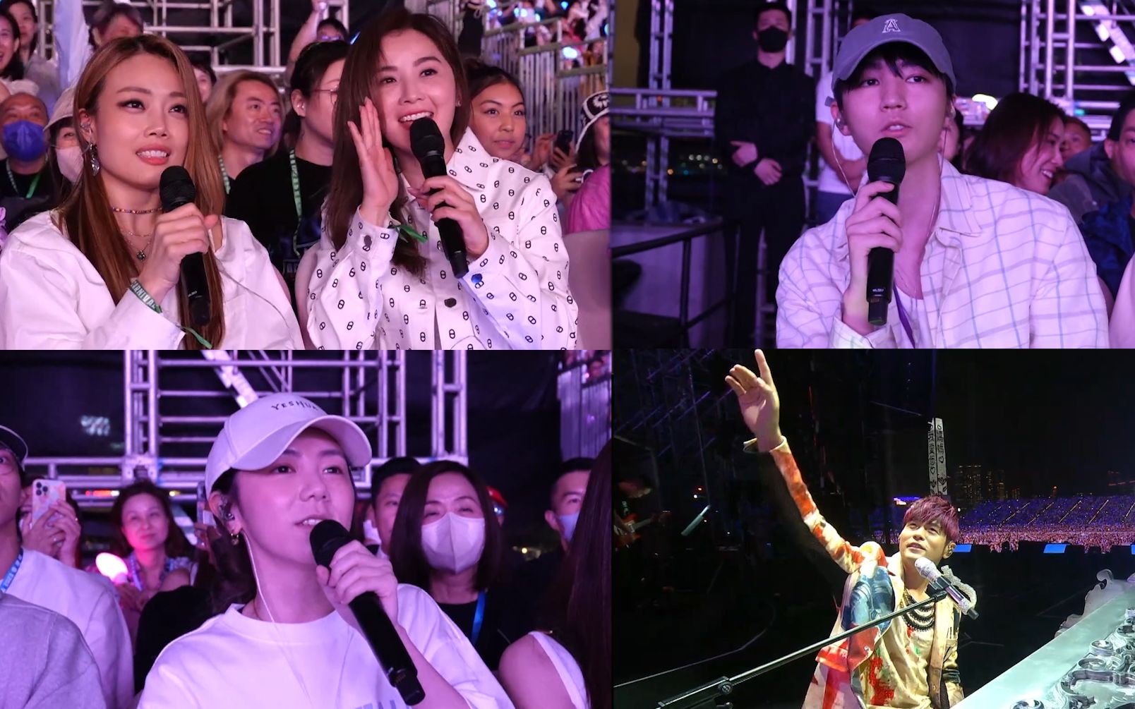 【官摄1080p】周杰伦香港演唱会嘉宾点歌「容祖儿 阿sa 邓紫棋 王俊凯