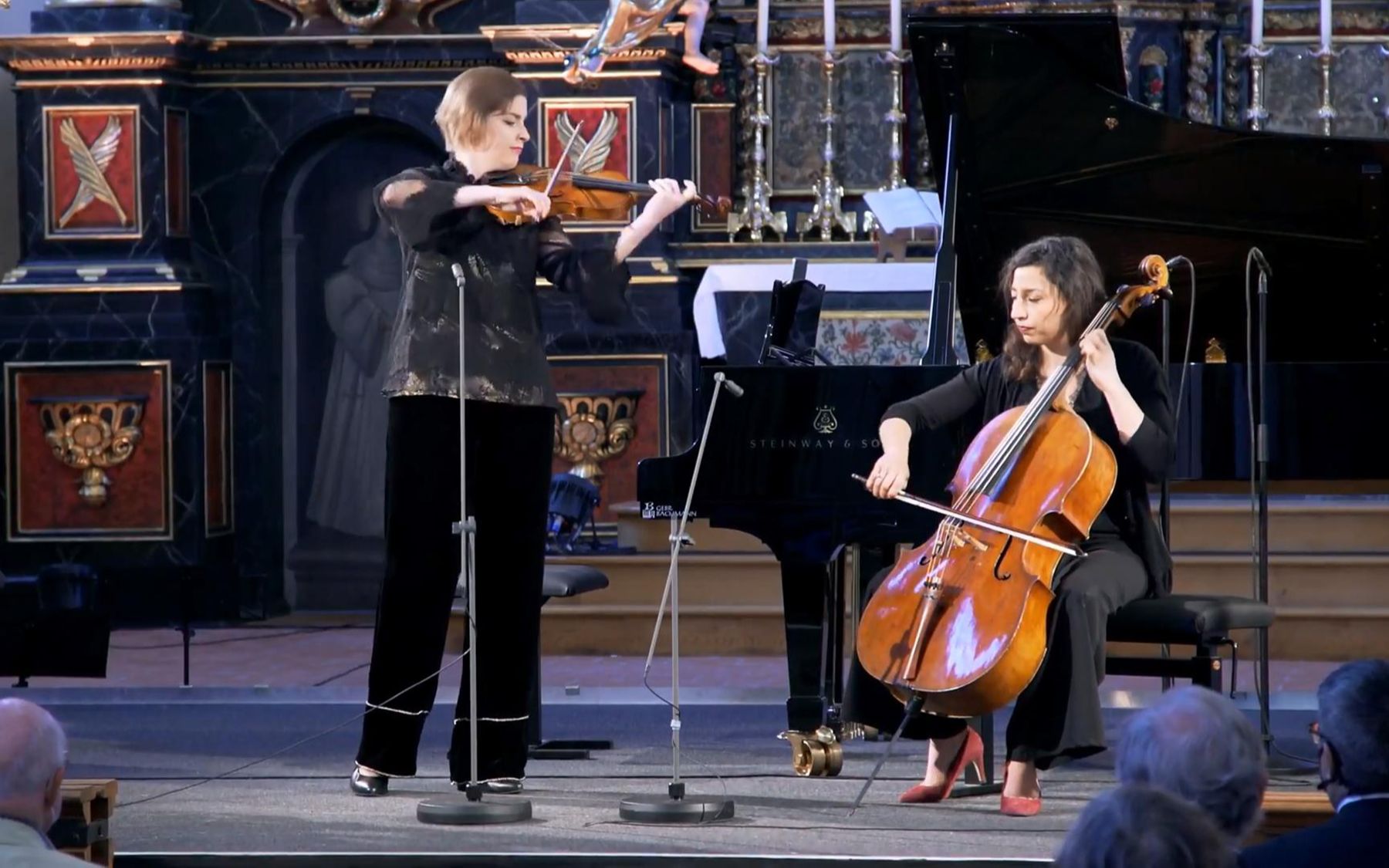 小提琴 大提琴 二重奏 亨德尔《帕萨卡利亚》