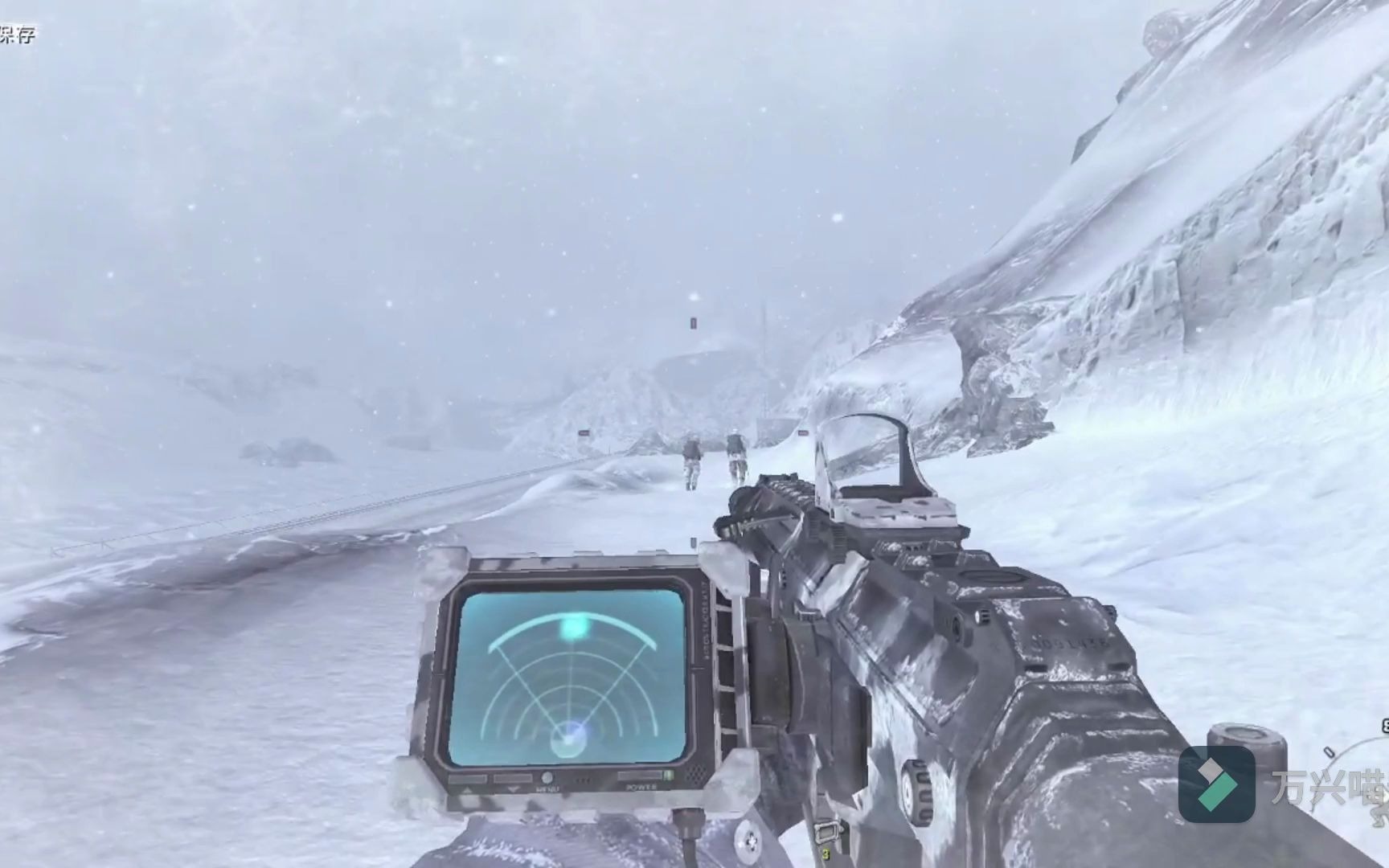 使命召唤6现代战争2单人战役剧情流程(2)(英国141线):雪地作战 (不准