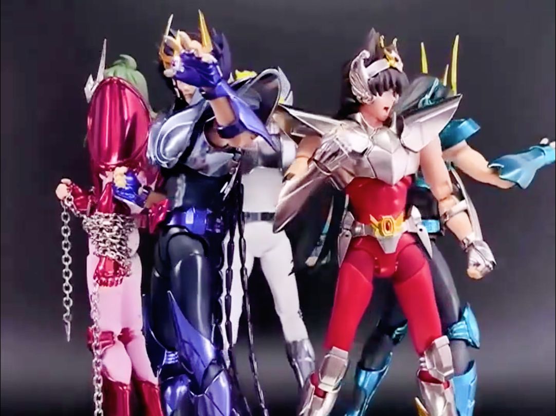 圣衣神话ex2.0新生五小强手办