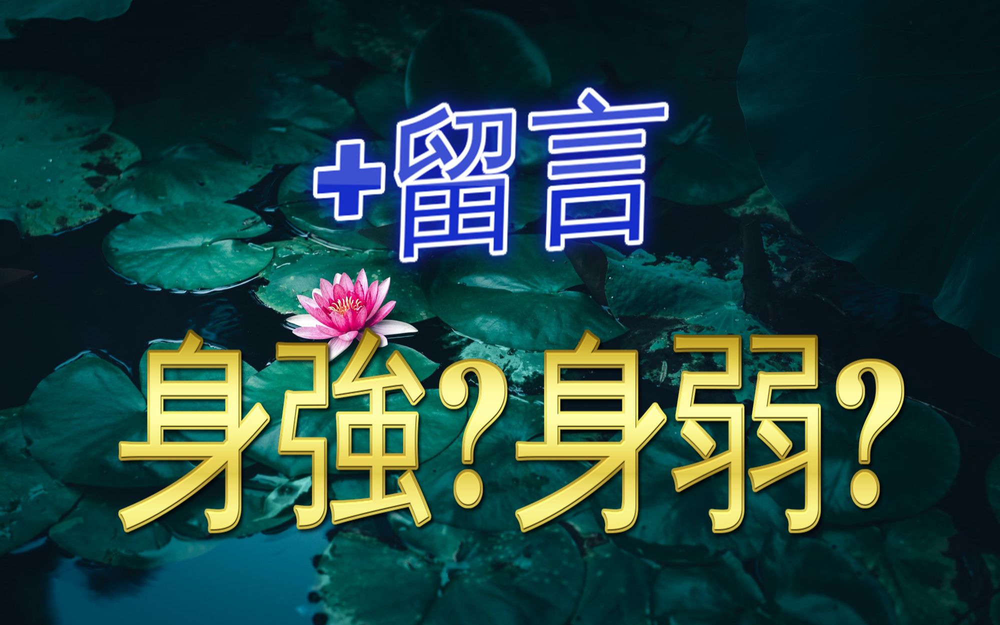 命局仅有土水二气,五个土,三个水这是身强还是身弱啊(感谢天桥解卦人的指正,年柱为乙丑才是正确)哔哩哔哩bilibili