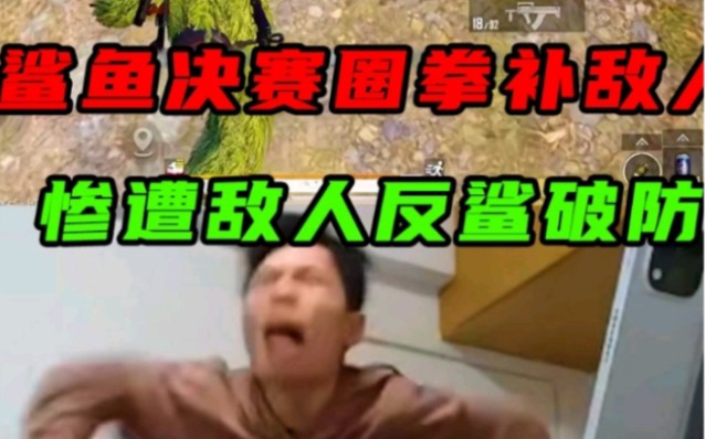 [图]鲨鱼决赛圈拳补最后一人，结果惨遭队友制裁差点被敌人反鲨？