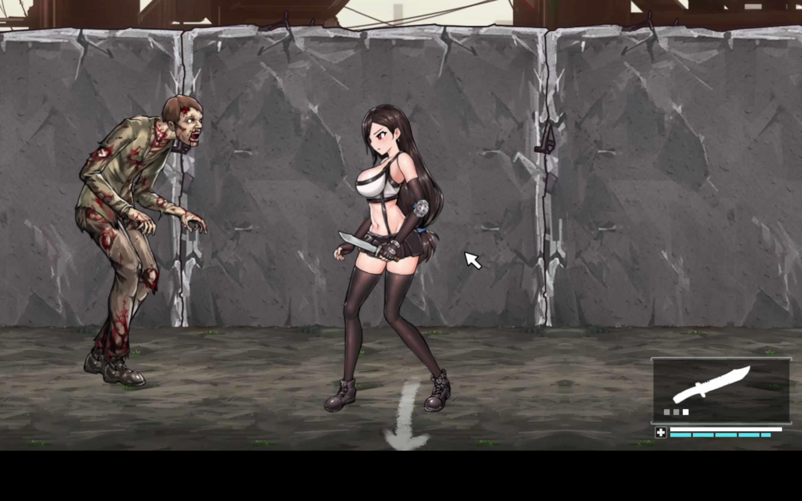 b站绅士:米姐旧作 closed area block z (蒂法同人作品)