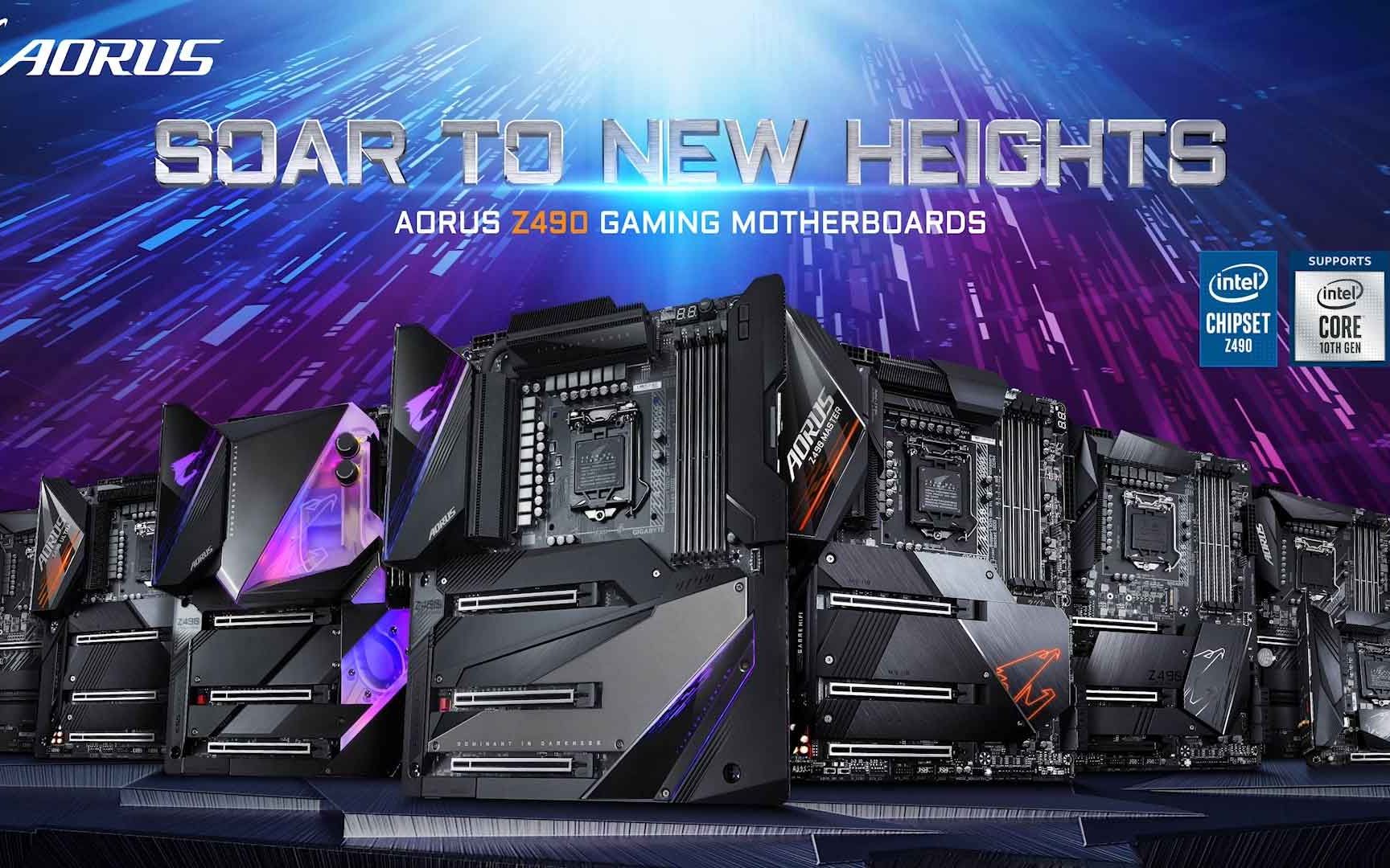 雕风再起?技嘉z490系列主板线上首发