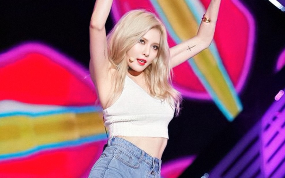 金泫雅—因为红 150827 mcd_哔哩哔哩_bilibili