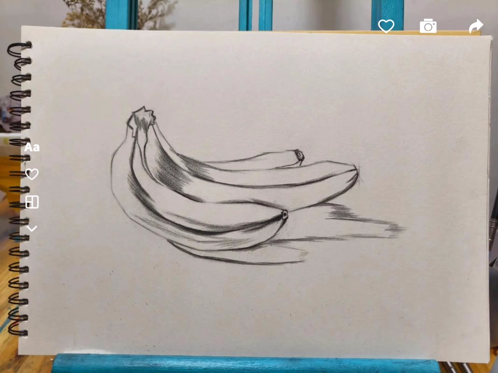 一起来香蕉素描