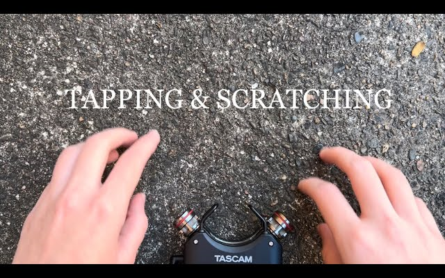 【Sasa's ASMR】敲击+抓挠混凝土的声音 Tapping and Scratching on Textured Concrete No Talking哔哩哔哩bilibili