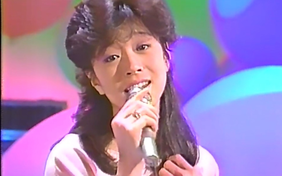 【布景超美】DVD未收录:中森明菜 恋人のいる时间 in 夜Hit 1986. 1. 15哔哩哔哩bilibili