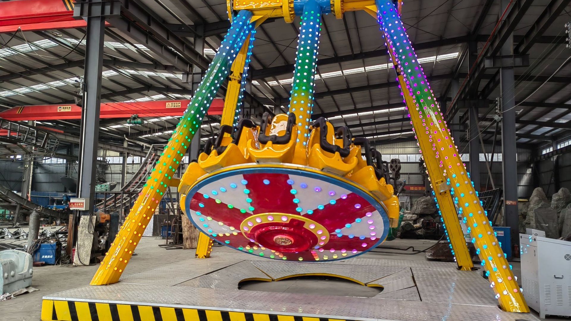 12座旋转小摆锤 游乐场游乐园新款娱乐设施