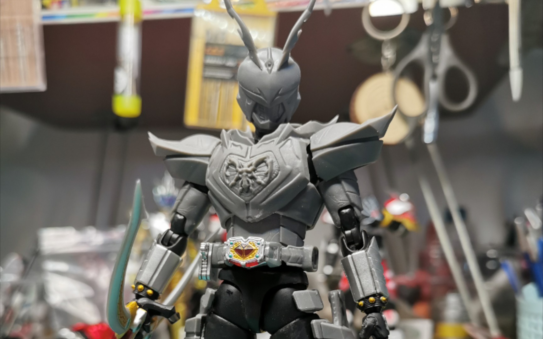 羔达模型shf真骨雕狂野卡利斯改造制作_哔哩哔哩_bilibili