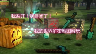 我的世界：解密地图老王玩自闭了？