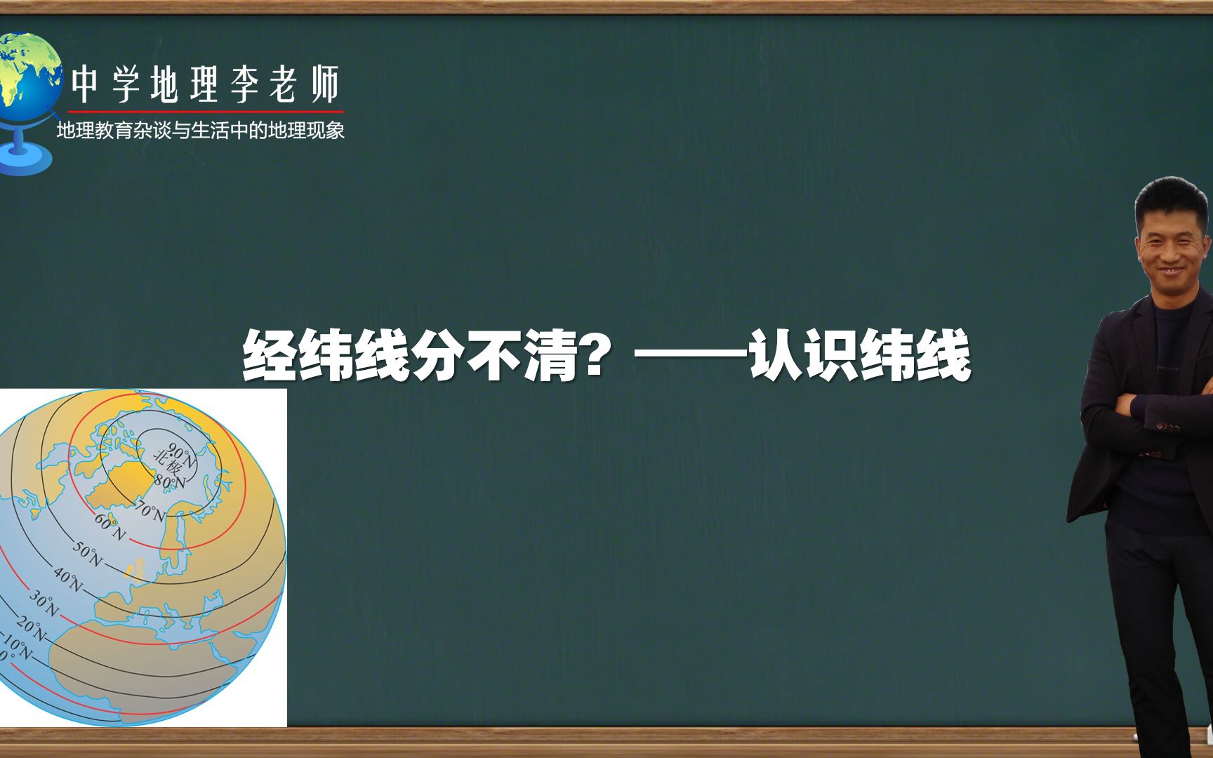 [图]跟着李老师学地理——初中地理中的纬线