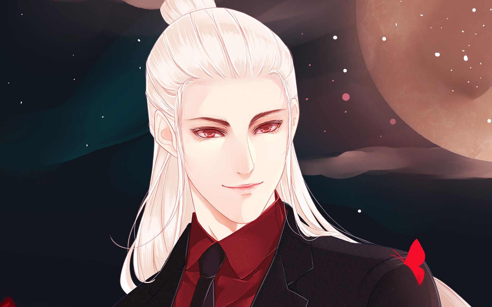 【板绘】【血衣侯-白亦非】穿西装的白总