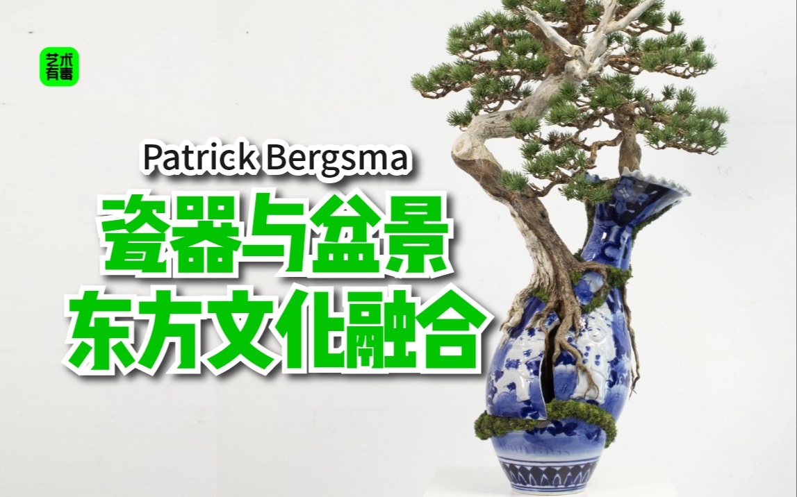 外国人似乎比我们更喜欢中国文化!Patrick Bergsma 将瓷器和盆栽融合成一道新的东方艺术大赏哔哩哔哩bilibili