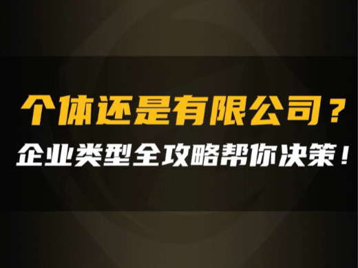 有限责任公司全面解析:这样的企业结构适合你吗?#企业类型 #个体户 #有限责任公司 #股份有限公司哔哩哔哩bilibili