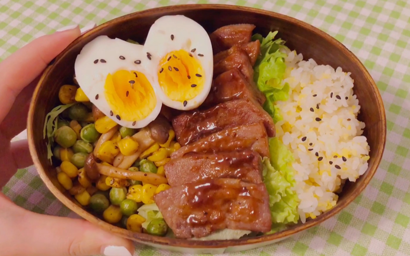 【便当日记16】早上半小时内就能快速搞定的牛排便当