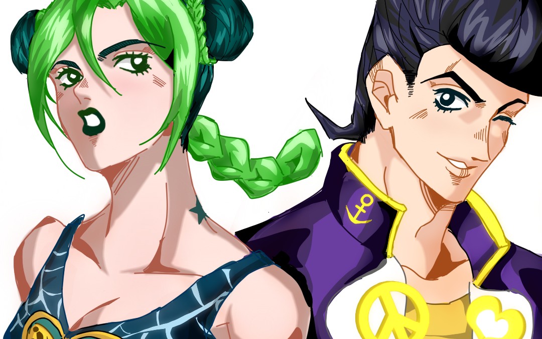 活动作品指绘空条徐伦东方仗助祖孙二人组