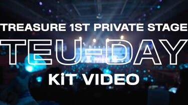 TREASURE｜盒首中字】TREASURE - 1ST PRIVATE STAGE [TEU-DAY