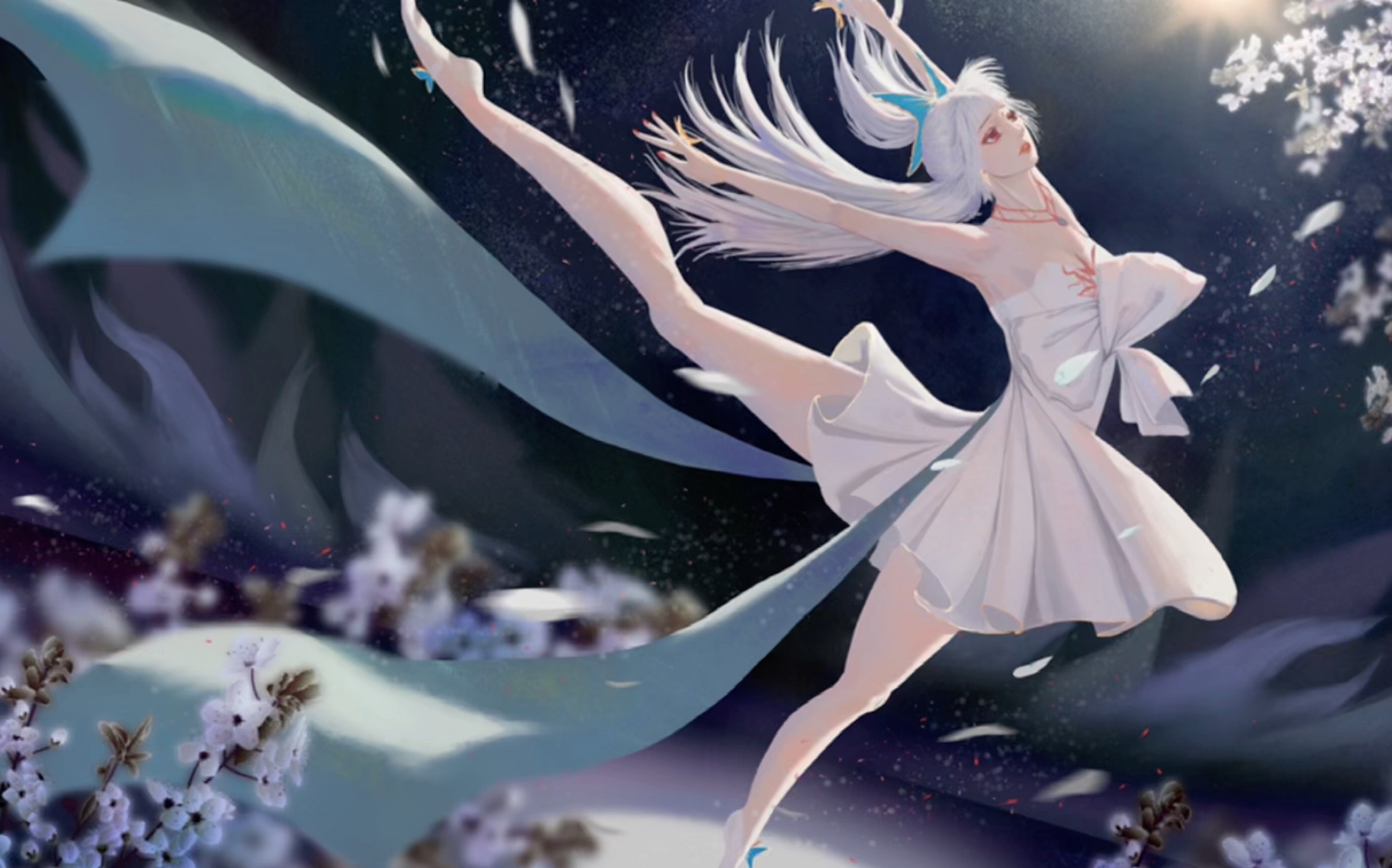 【板绘】绘画过程-舞者- procreate