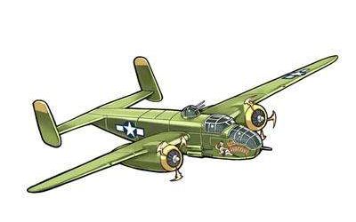 老美b25才不是轰炸机呢