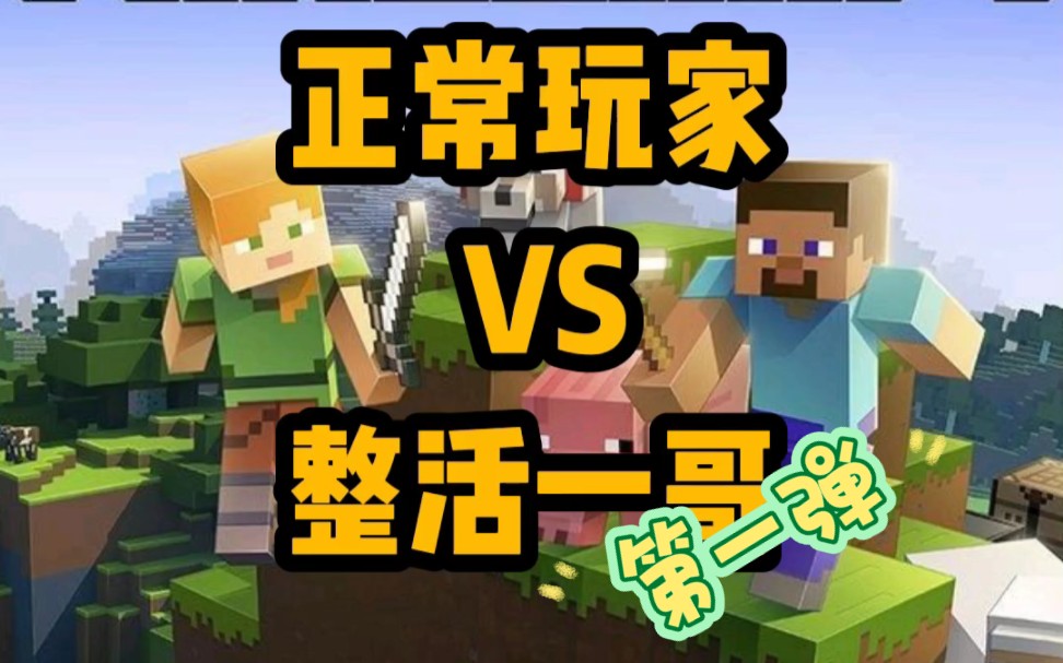 [图]Minecraft正常玩家与整活一哥（骷髅篇）