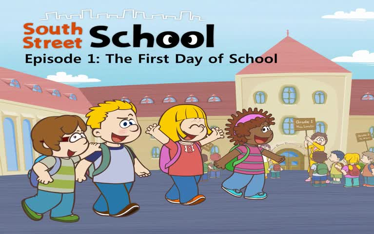 [图]little fox 系列动画片：L3 south street school