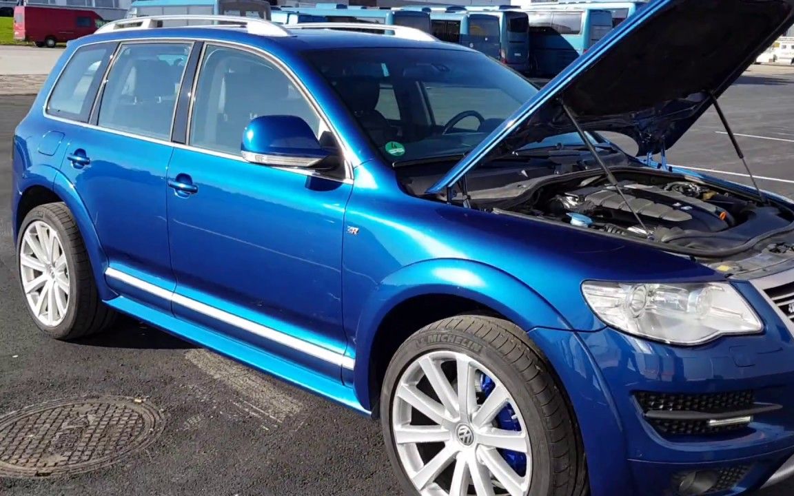 德粉的信仰大众r50途锐v10柴油改装frank06凸轮和更大的garret涡轮