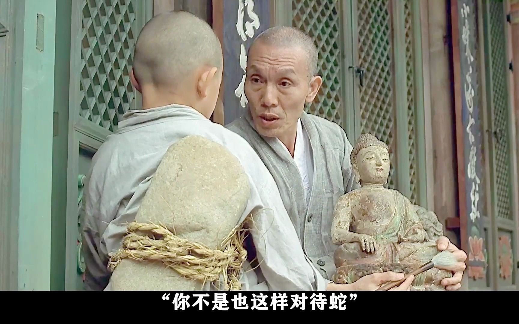一口气小和尚和老和尚的故事,第一遍絕對看不懂,人性片《春夏秋冬又一