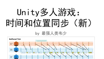 Unity多人游戏学习：时间和位置同步（新）