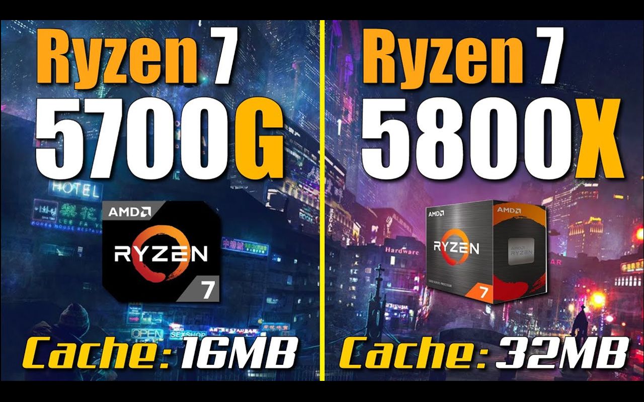 r7 5700g 4.7ghz oc vs r7 5800x 4.
