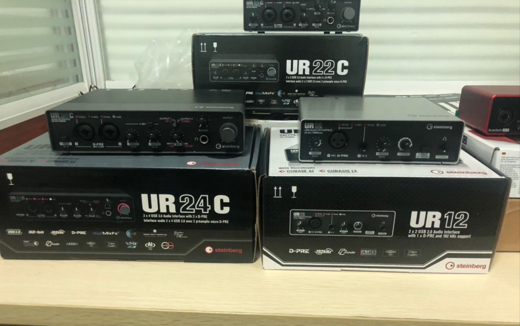 雅马/雅马哈 ur22c 声卡硬件功能介绍视频_哔哩哔哩_bilibili