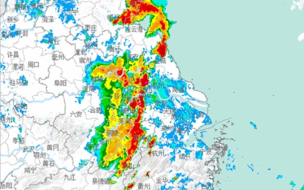 【雷达存档】2022年7月2526日 大范围强对流雷雨大风过程雷达合集哔哩哔哩bilibili