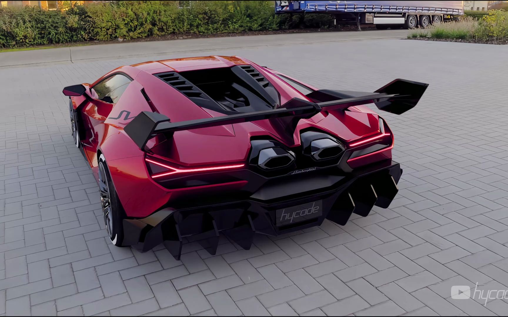 【hycade】2024 lamborghini aventador svj successor