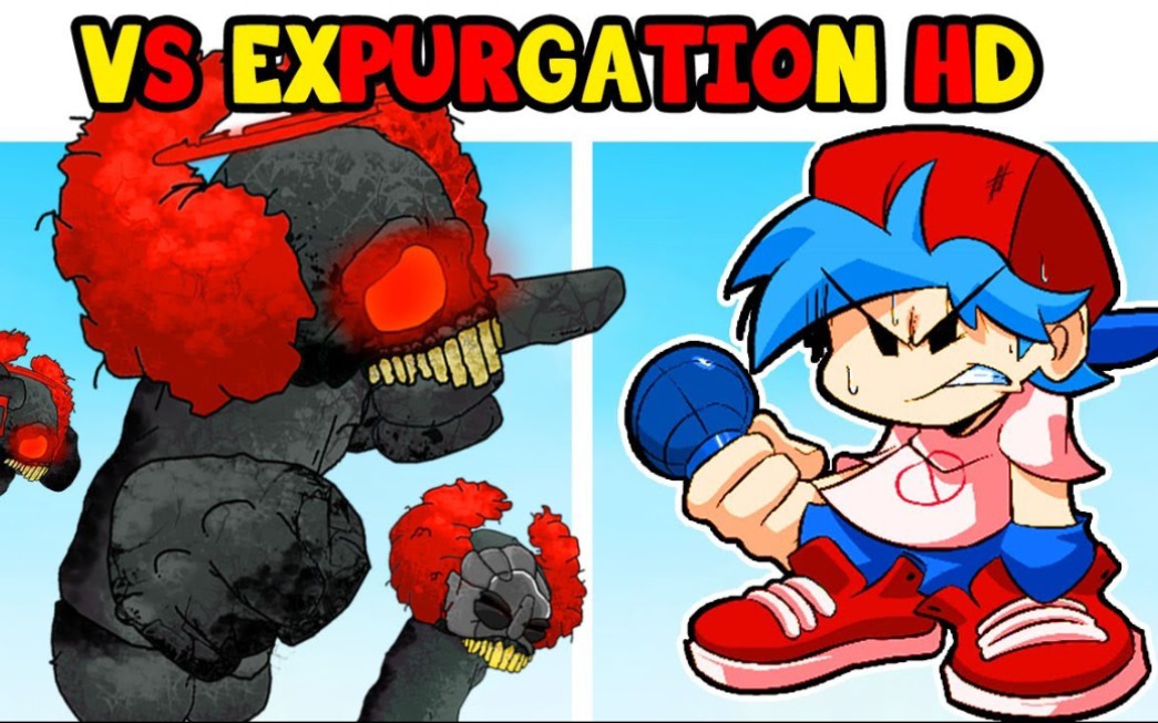 (hd高清版本)[fnf]tricky第四阶段 "expurtation"