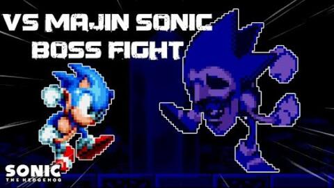 super melqui world on X: sonic cd:sonic meets majin mask sonic   / X