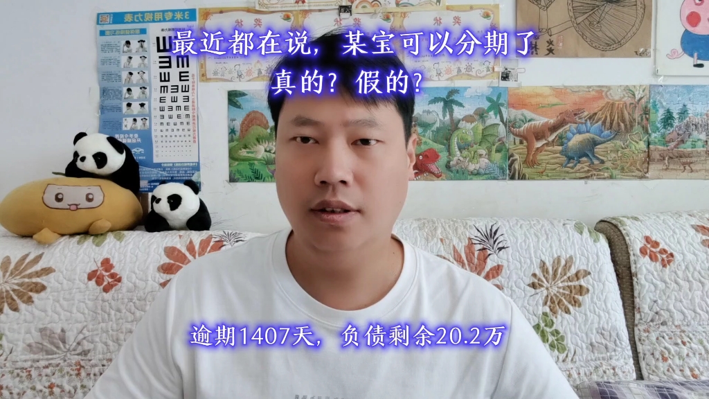 最近都在说,某宝可以分期了,真的?假的?哔哩哔哩bilibili