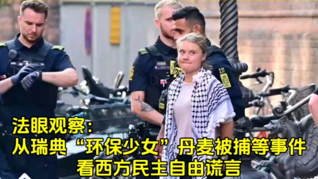 【法眼观察:从瑞典“环保少女”被捕等事件,看西方民主自由】哔哩哔哩bilibili