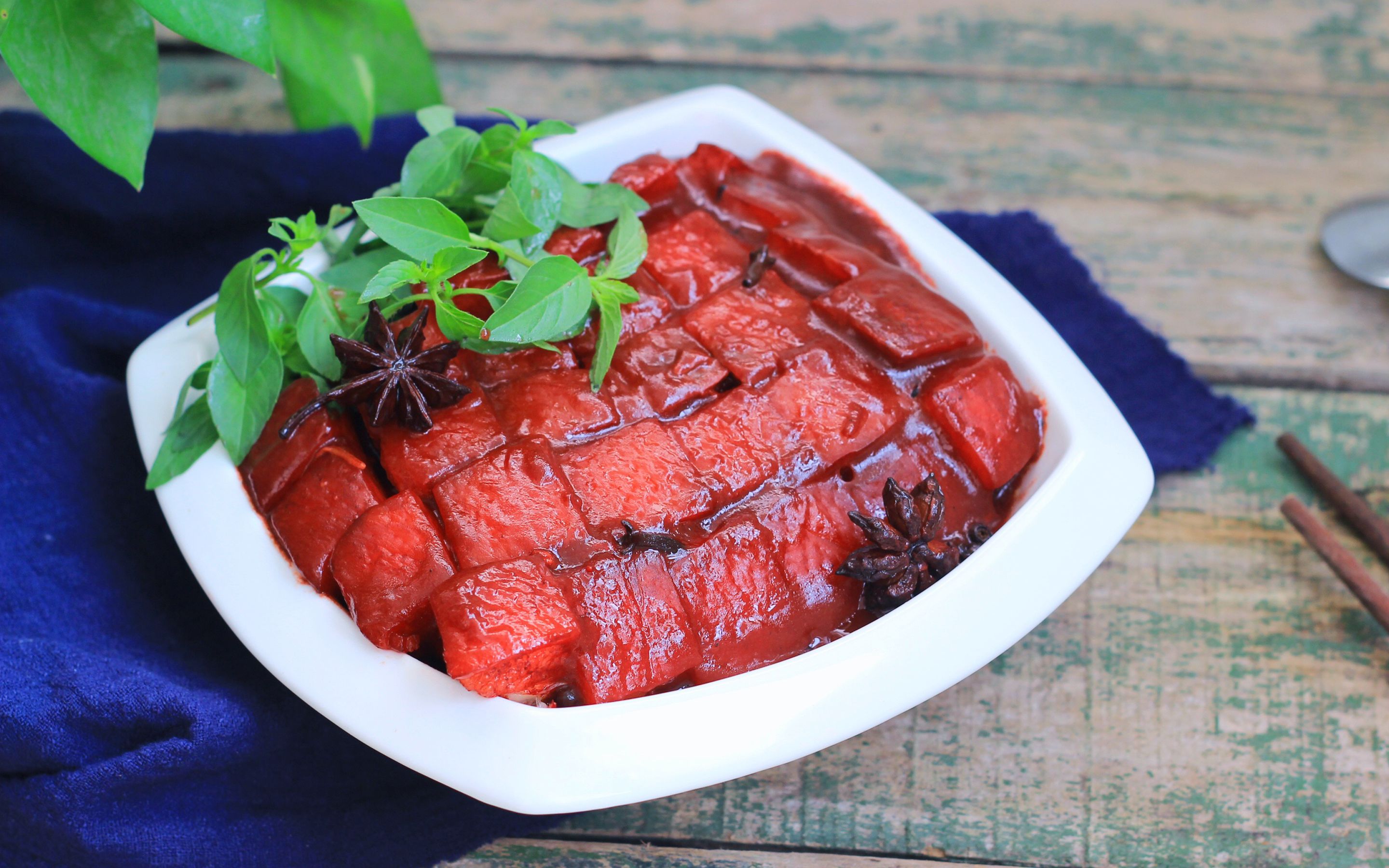 入口而化的樱桃肉看着口水都止不住了