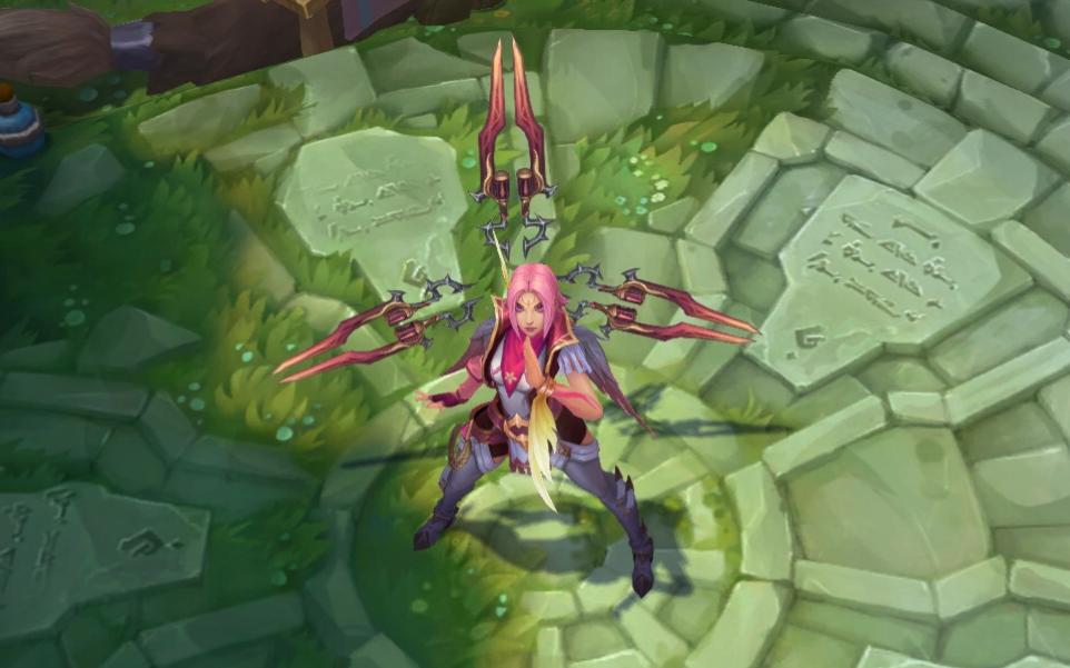 【lol】刀妹西部天使贝利尔之怠炫彩皮肤演示