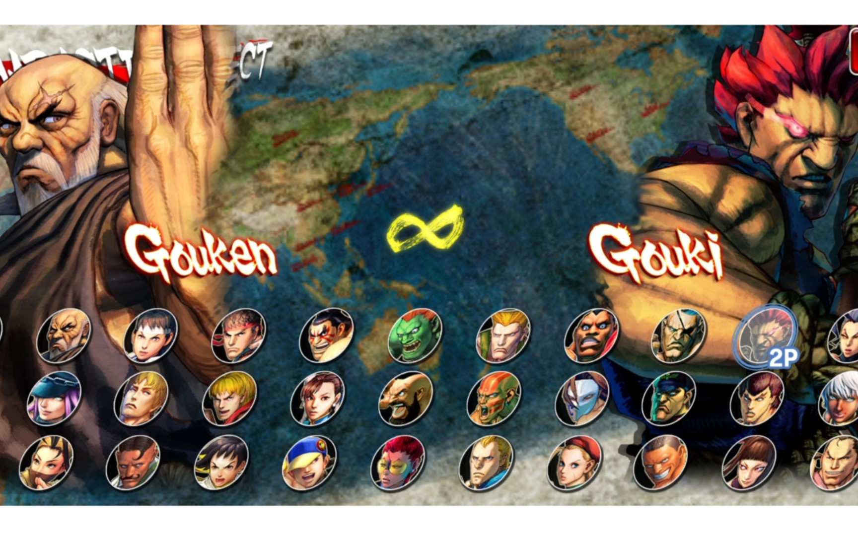 怀旧街机游戏【街霸4】波动流师兄弟钢拳豪鬼…笨手笨脚试试招