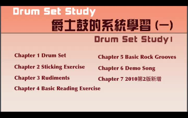 【Berklee藤井俊充】 伯克利架子鼓系统教程全三套(一)哔哩哔哩bilibili