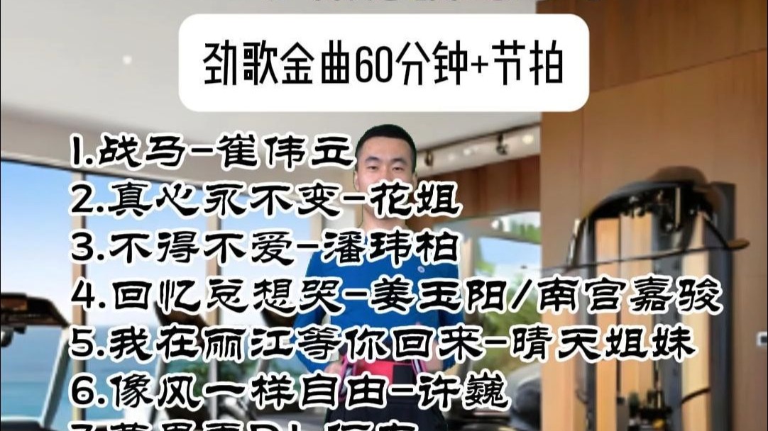 180步频超慢跑音乐节拍器60分钟初跑者跟练版