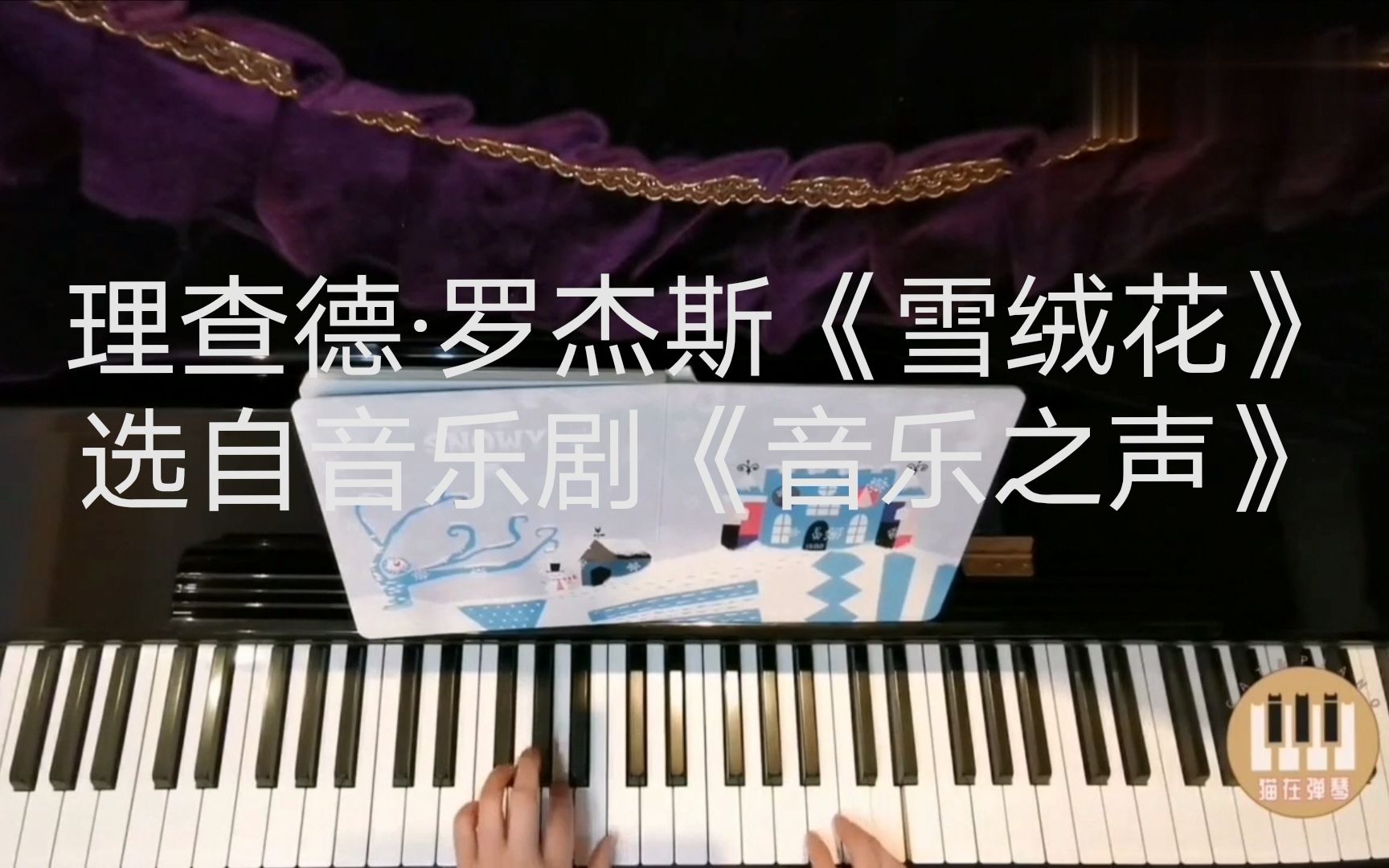 钢琴演奏:理查德ⷧ𝗦𐦖ﮐ‹《雪绒花》,选自音乐剧《音乐之声》哔哩哔哩bilibili