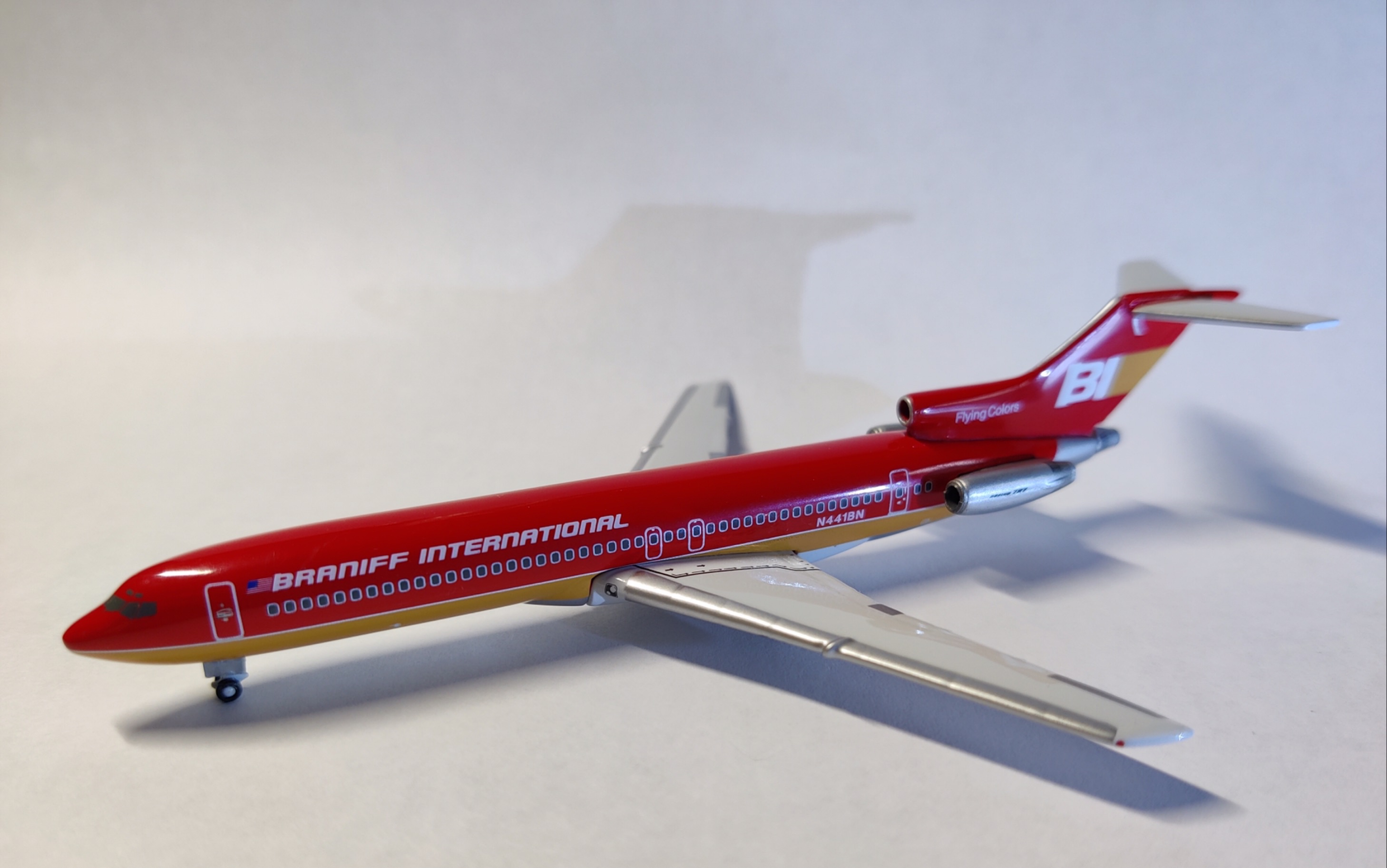 gemini jets boeing(波音)727-200布兰尼夫航空_哔哩哔哩_bilibili