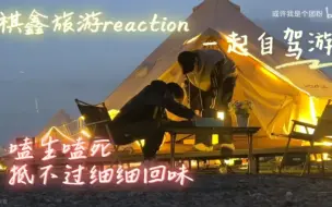 【祺鑫reaction】马嘉祺丁程鑫7月旅游vlog，自驾游让氛围感直接拉满